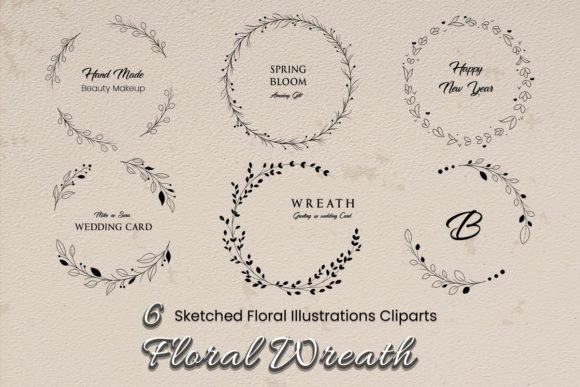 Download Leaf Wreath Monogram SVG Floral Frame - Svg Collection