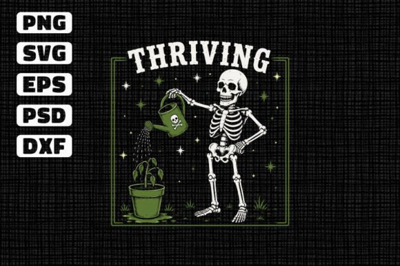 Download Thriving Skeleton Gardener SVG - Svg Collection
